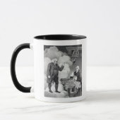 Boswell und der Geist von Samuel Johnson Tasse (Links)