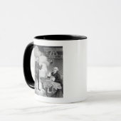 Boswell und der Geist von Samuel Johnson Tasse (Vorderseite Links)