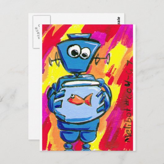 Bot004,07 Postkarte (Vorne/Hinten)