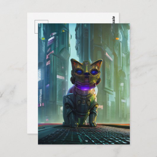 Bot 4000 Postkarte (Vorne/Hinten)