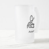 Bot-Adapter Mattglas Bierglas (VorderseiteRechts)