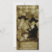 Bot Boys Feiertagskarte (Vorderseite)