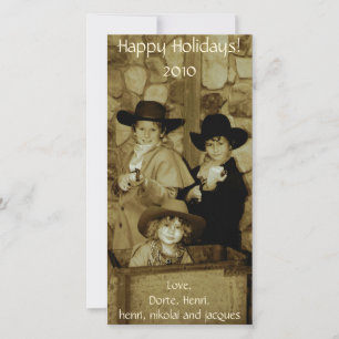 Bot Boys Feiertagskarte