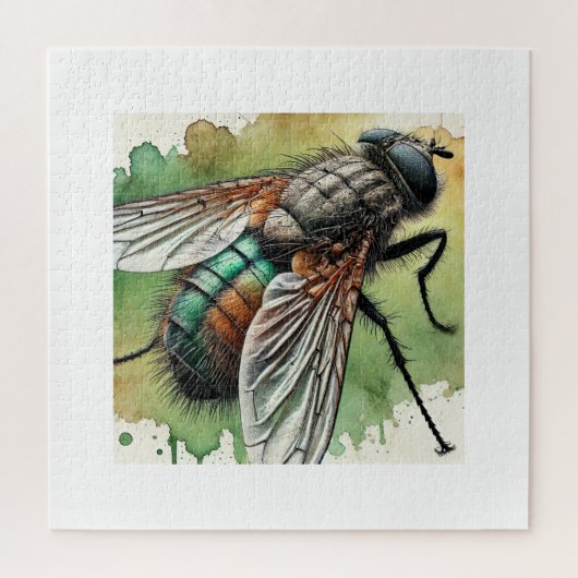 Bot fly 260924IREF250 - Watercolor Puzzle (Vertikal)
