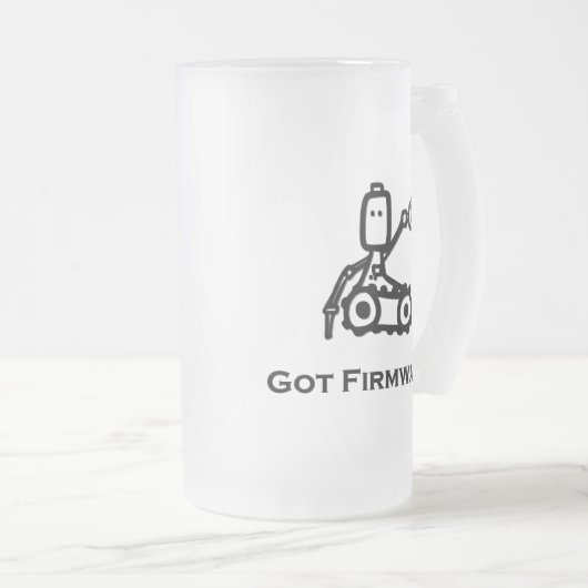 Bot-Got-Firmware Mattglas Bierglas (VorderseiteRechts)