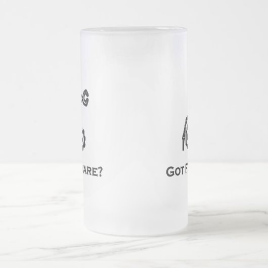 Bot-Got-Firmware Mattglas Bierglas (Mittel)