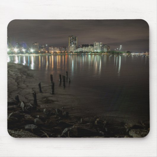Botafogo Bucht-Nacht Mousepad (Vorne)
