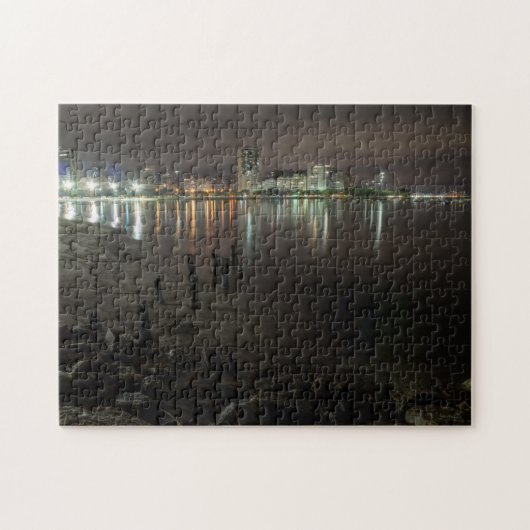 Botafogo Bucht-Nacht Puzzle (Horizontal)