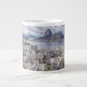 Botafogo mit Zuckerhut Jumbo-Tasse (Vorderseite)
