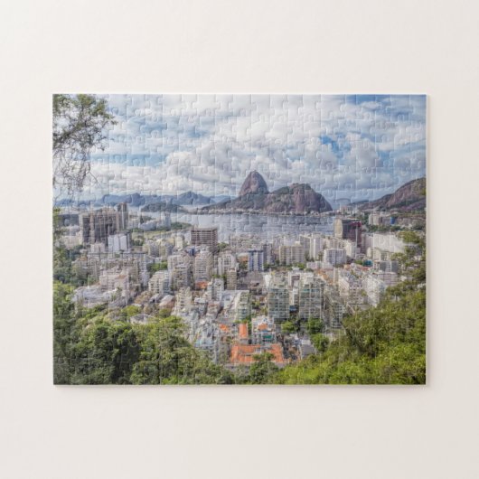 Botafogo mit Zuckerhut Puzzle (Horizontal)