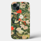 Botan Shoukinzu Blume Muster Case-Mate iPhone Hülle (Rückseite)