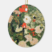 Botan Shoukinzu Blume Muster Keramik Ornament (Links)
