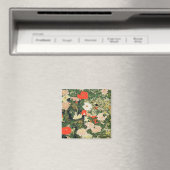 Botan Shoukinzu Blume Muster Magnet (In Situ (Geschirrspüler))