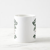 Botanerd bei der Arbeit Funny Pflanze Biology Kaffeetasse (Mittel)