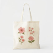 Botanic Blush - Tote Bag Tragetasche (Vorne)