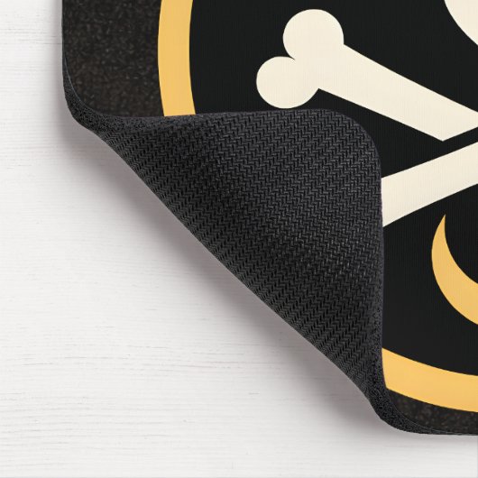 Botanic & Bone Studio Logo | Mauspad (Ecke)