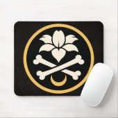 Botanic & Bone Studio Logo | Mouse Pad Mousepad (Mit Mouse)