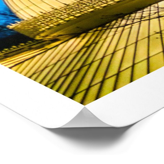 Botanic Gardens, Glasgow Poster (Ecke)