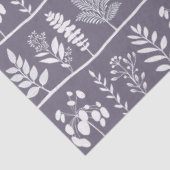 Botanic Rhythm Botanical Silhouettes Mute Lavender Seidenpapier (Ausschnitt)