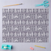 Botanic Rhythm Botanical Silhouettes Mute Lavender Seidenpapier (Basteln)
