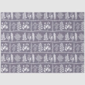 Botanic Rhythm Botanical Silhouettes Mute Lavender Seidenpapier (Vorderseite)