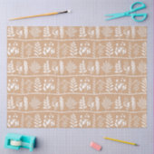 Botanic Rhythm Botanical Silhouettes Soft Marigold Seidenpapier (Basteln)