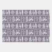 Botanic Rhythm Botanische Silhouetten-Set Geschenkpapier Set (Vorderseite 3)