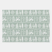 Botanic Rhythm Botanische Silhouetten-Set Geschenkpapier Set (Vorderseite 2)