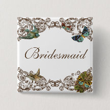 Botanica Hochzeitsensemble - Brautjungfer Pin