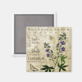 Botanica July Magnet (Vorderseite/Rückseite)