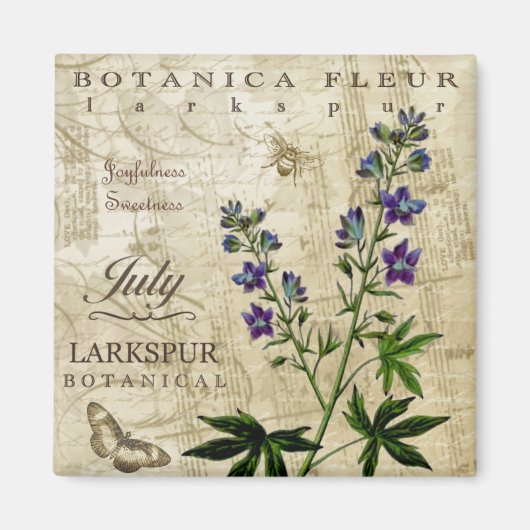 Botanica July Magnet (Vorne)