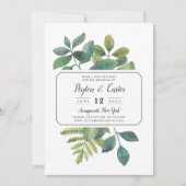 Botanica Save the Date Karte (Vorderseite)
