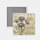 Botanica September Magnet (Vorderseite/Rückseite)