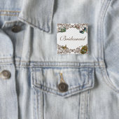 Botanica Wedding Ensemble - Bridesmaid Button (Beispiel)