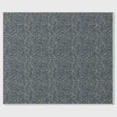 Botanica Weihnachten Moderner Minimal Geschenkpapier (Flach)