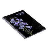 Botanical Alpine: The Bearded Bellflower Notizblock (Rechte Seite)