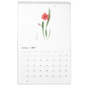 Botanical art calendar 2026 kalender (Jan 2027)