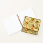 Botanical Art-Exploring Brain Aliens Notizblock (Innenseite)