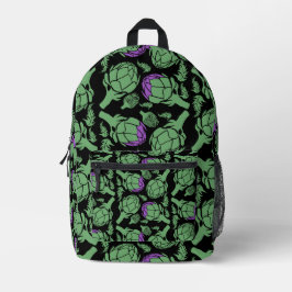 Botanical Artichoke Art Home Decor Bedruckter Rucksack