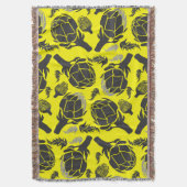 Botanical Artichoke Art Home Decor Decke (Vorderseite Vertikal)