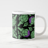 Botanical Artichoke Art Home Decor Jumbo-Tasse (Rechts)