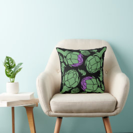 Botanical Artichoke Art Home Decor Kissen