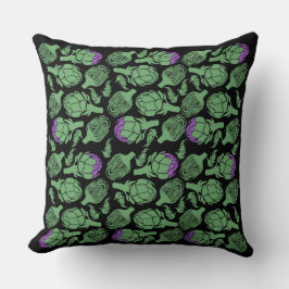 Botanical Artichoke Art Home Decor Kissen