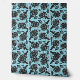 Botanical Artichoke Art Home Decor Tapete