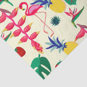 Botanical Birds and Fruit Seidenpapier (Ausschnitt)
