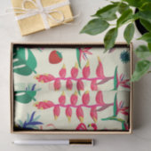 Botanical Birds and Fruit Seidenpapier (Geschenk)