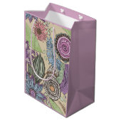 Botanical Bliss Mittlere Geschenktüte (Rückseite Schrägansicht)