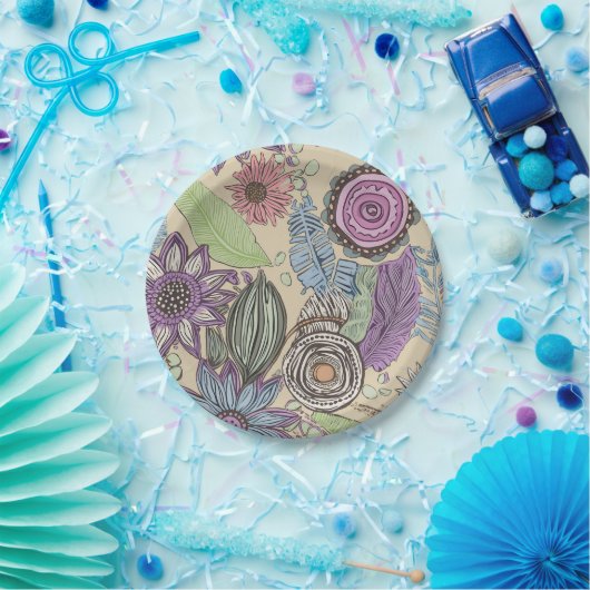 Botanical Bliss Pappteller (Party)