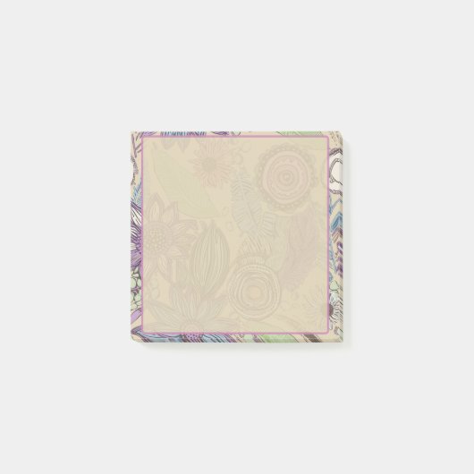 Botanical Bliss Post-it Klebezettel (Vorderseite)