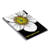 Botanical Blizzard: The Eucryphia cordifolia Notizblock (Rechte Seite)